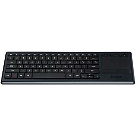 Logitech K830 Illuminated Wireless Touchpad Keyboard HTPC Keyboard for PC-to-TV Control | 920-006093