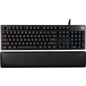 Logitech G513 RGB with GX Blue Clicky Key Switches Backlit Mechanical Gaming Keyboard - Carbon | 920-008934