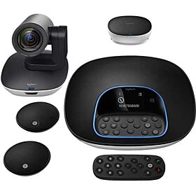 Logitech GROUP Video Conferencing Webcam System - Black | 960-001057