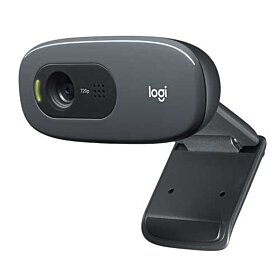 Logitech C270 Webcam HD Video and Audio Technology - Black | 960-001063