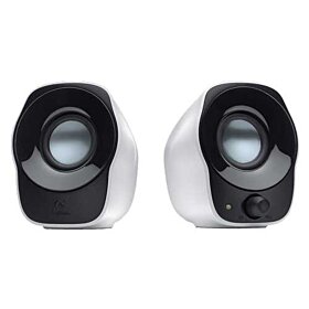 Logitech Compact Stereo Speakers - Silver / Black | 980-000513