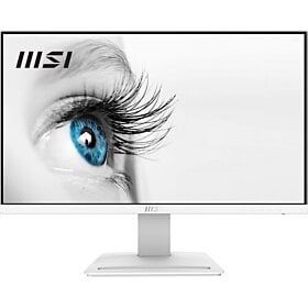 MSI Pro MP243XW 23.8inch FHD IPS 100hz 1ms Business Monitor - White | 9S6-3PB5CH-076