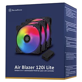 SilverStone  Air Blazer 120i Lite RGB Cooling fans 3PCS | SST-AB120i-ARGB-3PK