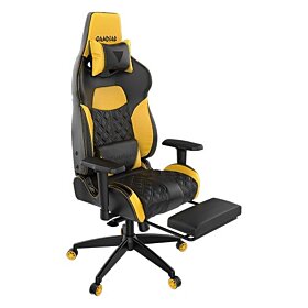 Gamdias ACHILLES P1 L BY Ergonomically Designed Gaming Chair - Yellow / Black | ACHILLES-P1-L-BY