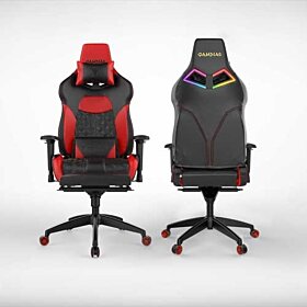 Gamdias Achilles P1 L BR Ergonomically Designed Gaming Chair - Red / Black | ACHILLES-P1-L-BR