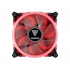 GAMDIAS AEOLUS E1-1201 Red Case Fan Compatible With All PC System | AEOLUS E1-1201