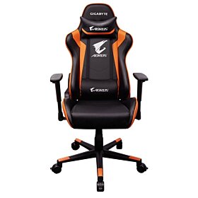 Gigabyte Aorus AGC300 Gaming Chair - Black / Orange | AGC300