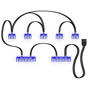 NZXT HUE 2 RGB LED Power Cable Comb Kit | AH-2PCCA-01