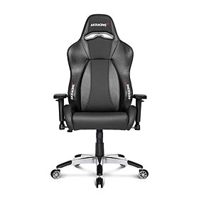 AKRacing Masters Series Premium Gaming Chair with High Backrest - Recliner - Swivel - Tilt - Rocker and Seat Height Adjustment Mechanism - Carbon Black | AK-PREMIUM-CB