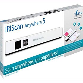 IRIScan Anywhere 5 Ultra-compact Autonomous and Portable Scanner - White | Anywhere 5