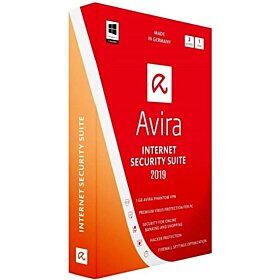 Avira Internet Security Suite 2019 AV Pro + FWM 2 Device For 1 Year