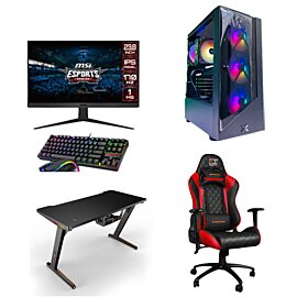 Eid Gaming Bundle (PC, Monitor, Keyboard and Mouse, Desk, Chair)