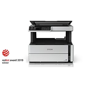 Epson EcoTank Monochrome M2140 All-in-One Ink Tank Printer - Black / White | C11CG27404BY