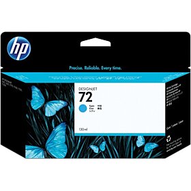 HP 72 Ink Cartridge 130 ml - Cyan | C9371A