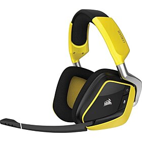 Corsair Void Pro RGB SE Wireless Dolby 7.1 Surround Sound Gaming Headset - Yellow Jacket Edition | CA-9011150-NA