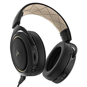 Corsair HS70 SE Wireless 7.1 Surround Sound Gaming Headset -  Black / Gold | CA-9011178-NA