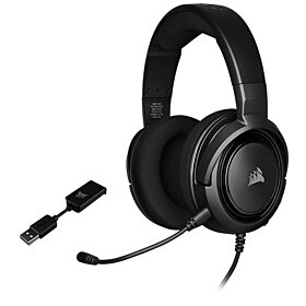 Corsair HS45 Stereo 7.1 Surround Sound Gaming Headset - Carbon | CA-9011220-NA