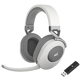 Corsair HS65 Wireless 7.1 Surround Gaming Headset - White | CA-9011286-EU