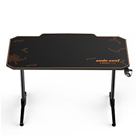 Anda Seat 1400-07 Gaming Desk - Black | AD-D-1400-07-BB