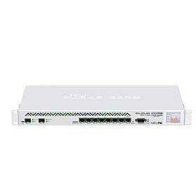 MikroTik Cloud Core Router, 8 Gigabit ports, 2 SFP ports and 16 GB RAM - White | CCR1036-8G-2S+EM