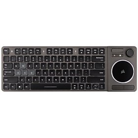 Corsair K83 Aluminum Design, White Back lighting, Flexible Wireless Entertainment Keyboard - Black | CH-9268046-NA