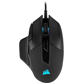 CORSAIR NIGHTSWORD RGB Tunable FPS/MOBA Wired Gaming Mouse - Black | CH-9306011-NA