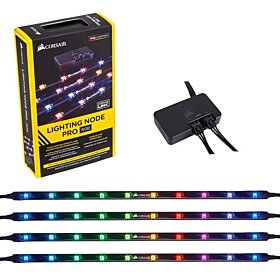 Corsair Lighting Node PRO Includes Control Module and 4 RGB Lighting Strips | CL-9011109-WW