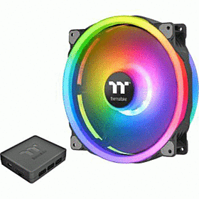 Thermaltake Riing Trio Enabled 60 Addressable LED 11 Blades Hydraulic Bearing Radiator Fan, Single Fan Pack | CL-F083-PL20SW-A