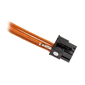 CableMod ModFlex Sleeved Wires - Orange 24 inch - 4 Pack | CM-MSW-24O-4-R