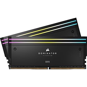 Corsair DOMINATOR TITANIUM RGB DDR5 32 (2 x 16GB) Memory Kit - Black | CMP32GX5M2B6000C30