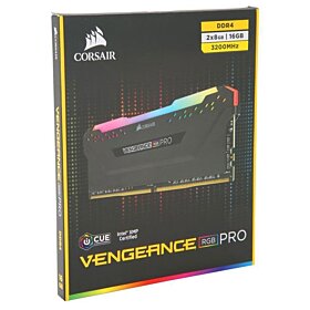 Corsair Vengeance RGB Pro 16GB (2x8GB) 288-Pin DDR4 DRAM DDR4 3200 Desktop Memory | CMW16GX4M2C3200C16