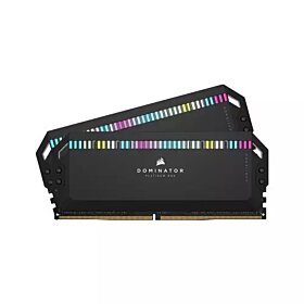 Corsair D ominator Platinum RGB 64GB (2x32GB) DDR5 5600MHz C40 Memory Kit -  Black | CMT64GX5M2B5600C40