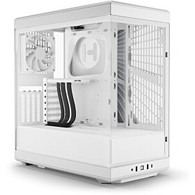 HYTE Y40 Mid-Tower S-Tier Aesthetic Case - Snow White | CS-HYTE-Y40-WW