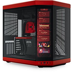 HYTE Y70 Touch Mid-Tower With Dual Chamber Mid-Tower ATX Case - Red | CS-HYTE-Y70-BR-L