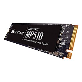 Corsair Force MP510 M.2 2280 240GB PCI-Express 3.0 x4, NVMe 1.3 3D TLC Internal Solid State Drive - Black | CSSD-F240GBMP510