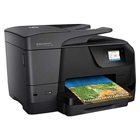 HP Officejet Pro 8710 Colored Wireless Thermal Inkjet ALL-IN-ONE Printer - Black | D9L18A