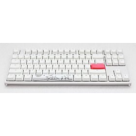 Ducky One 2 TKL Cherry Brown RGB White Switch Gaming Mechanical Keyboard - White | DKON1787ST-BUSPDWWT1
