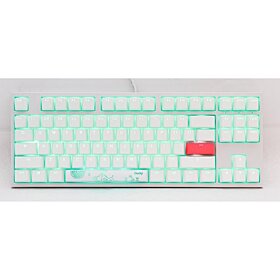 Ducky One 2 TKL Cherry Red RGB White Switch Gaming Mechanical Keyboard - White | DKON1787ST-RUSPDWWT1