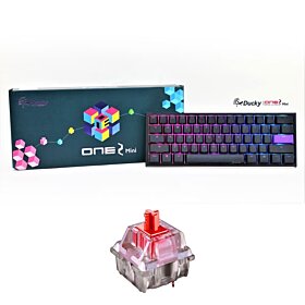 Ducky One 2 Mini Red Cherry Switch Seamless double shot RGB LED Gaming Keyboard | DKON1861ST-RUSPDAZT1