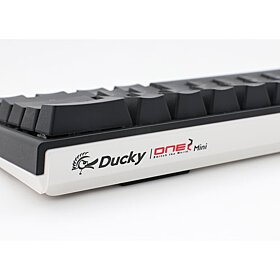 Ducky One 2 Mini Cherry Speed Silver RGB White Switch English/Arabic Gaming Keyboard - Black | DKON2061ST-PARALWWT1
