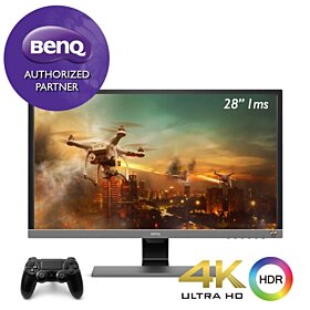 BenQ EL2870U 28-inch 4K UHD 3840x2160, FreeSync, 1ms Gaming Monitor with Built-in Speakers | EL2870U