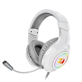 Redragon H260 RGB Lunar Gaming Headset White | H260WRGB