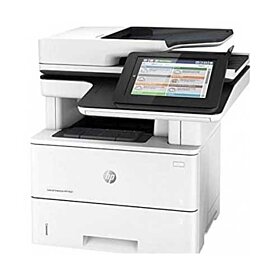 HP LaserJet Enterprise MFP M527f Office Laser Multifunction Printer - White | F2A77A
