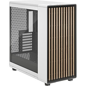 Fractal North XL Mid-Tower ATX Clear Window Case - White | FD-C-NOR1X-04