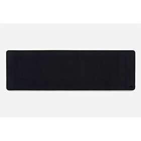 Glorious Extended 11"x 36" Stealth Edition, Anti-slip Rubber Base Mouse Pad - Black | G-E-STEALTH