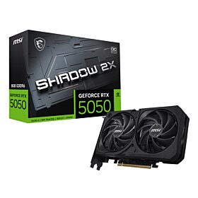 MSI GeForce RTX 5050 8G SHADOW 2X OC Graphics Card, DLSS 4