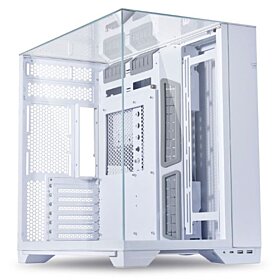 Lian Li O11 Vision Mid-Tower dual-chamber Case - White| G99.O11VW.00