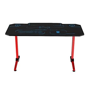 Anda Seat Eagle-1400 Gaming Desk (Black/Red) | AD-D-1400-07-BR