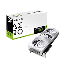 Gigabyte GeForce RTX 4070 Ti AERO OC 12GB GDDR6X Graphics Card | GV-N407TAERO OC-12GD