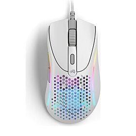 Glorious Model D 2 Wired Optical RGB Gaming Mouse - White | GLO-MS-DV2-MW